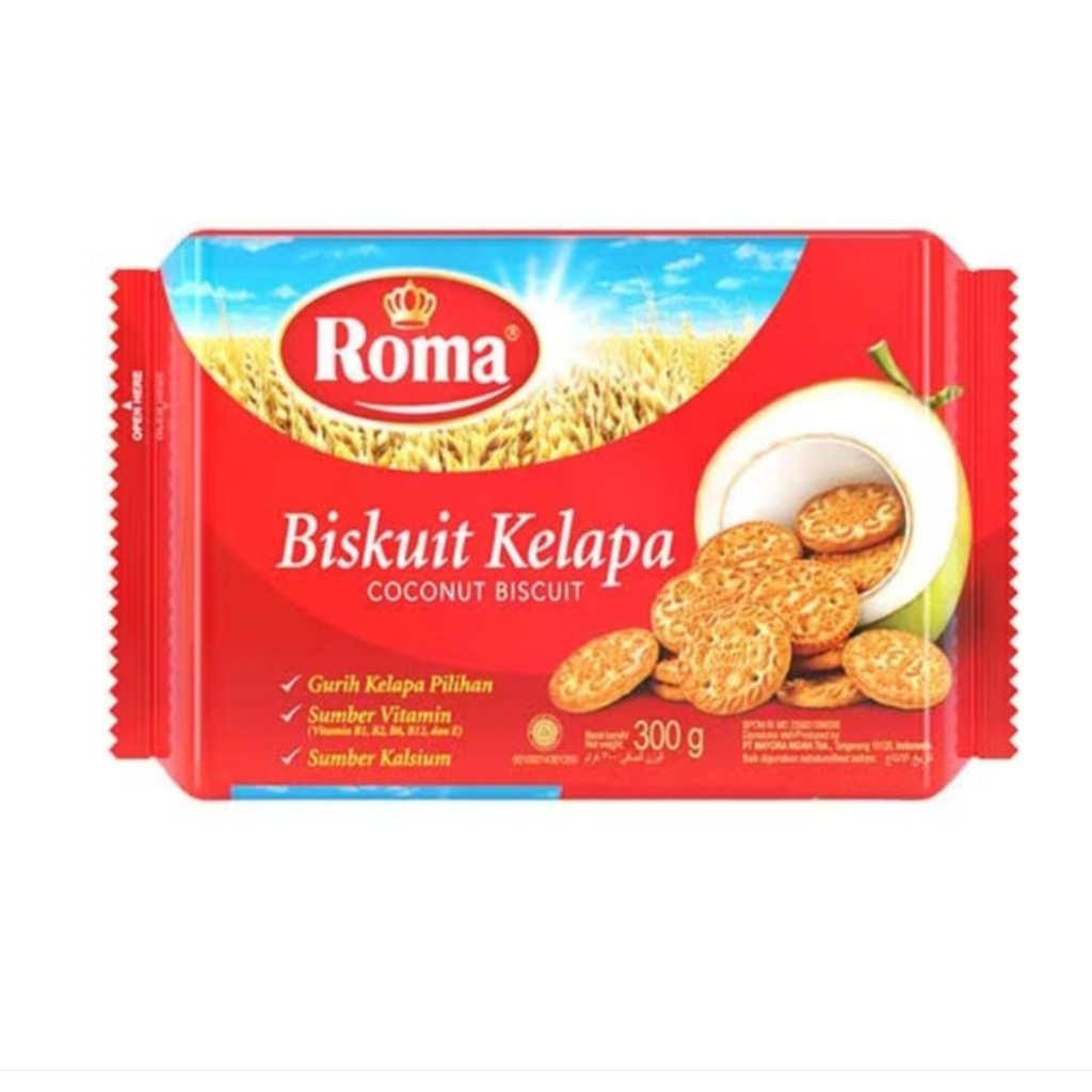 ROTI ROMA KELAPA, BISKUIT, ROMA