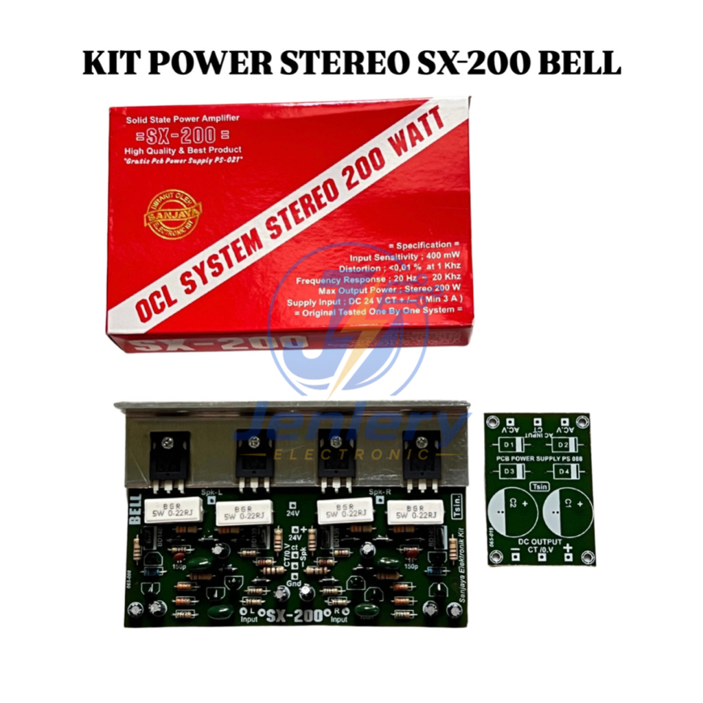 Kit Power Stereo SX-200 Bell