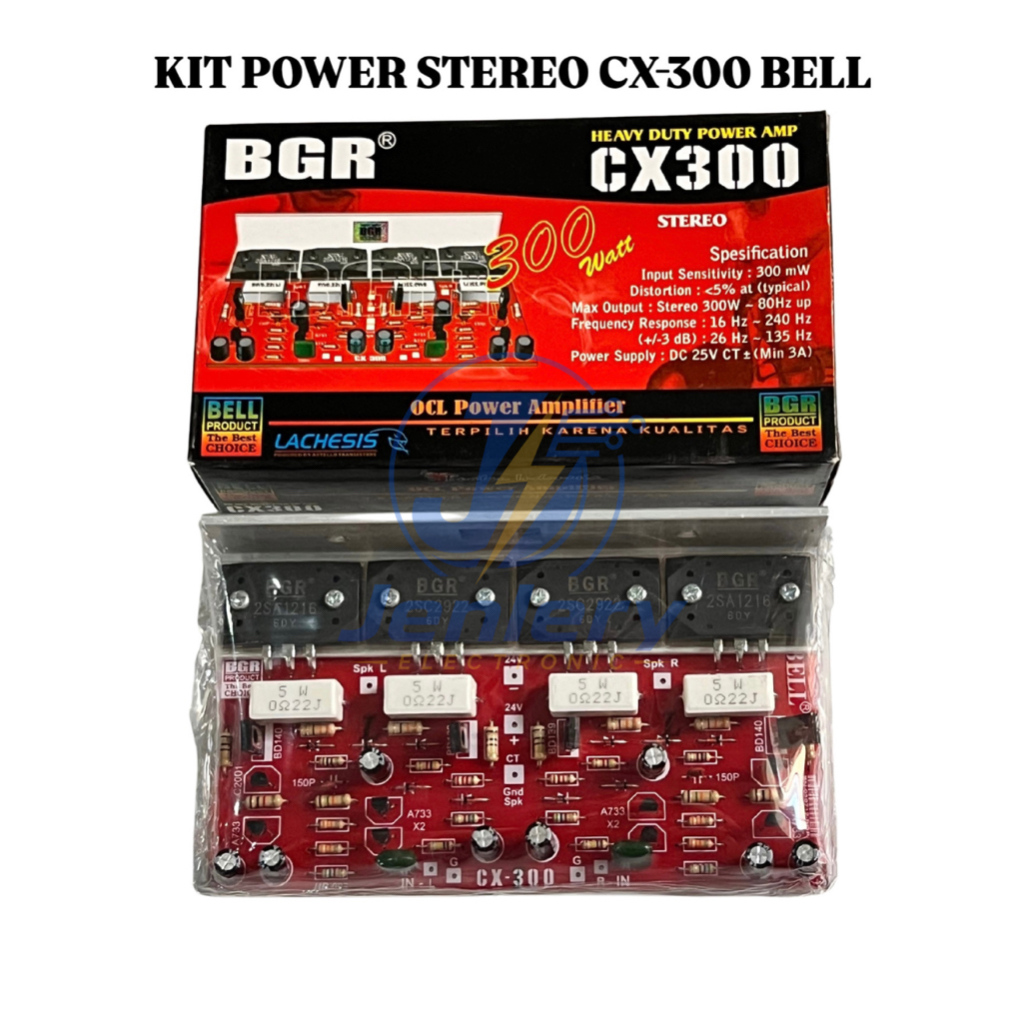 Kit Power Stereo CX-300 Bell