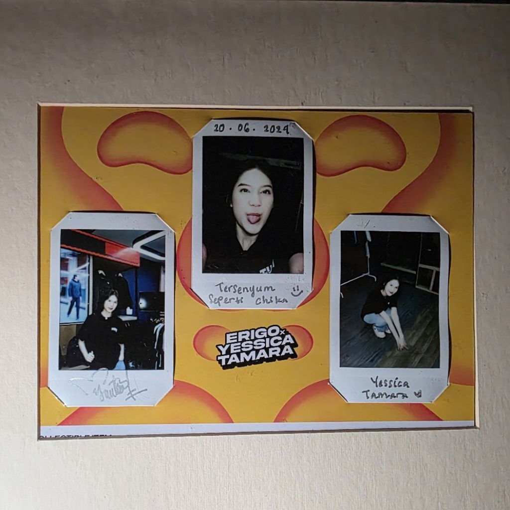 Polaroid Chika Ttd basah
