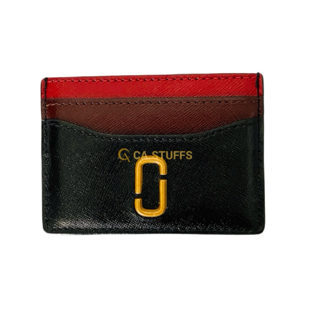 Preloved Marc Jacobs MJ Snapshot Color-Block Leather Card Case/Card Holder