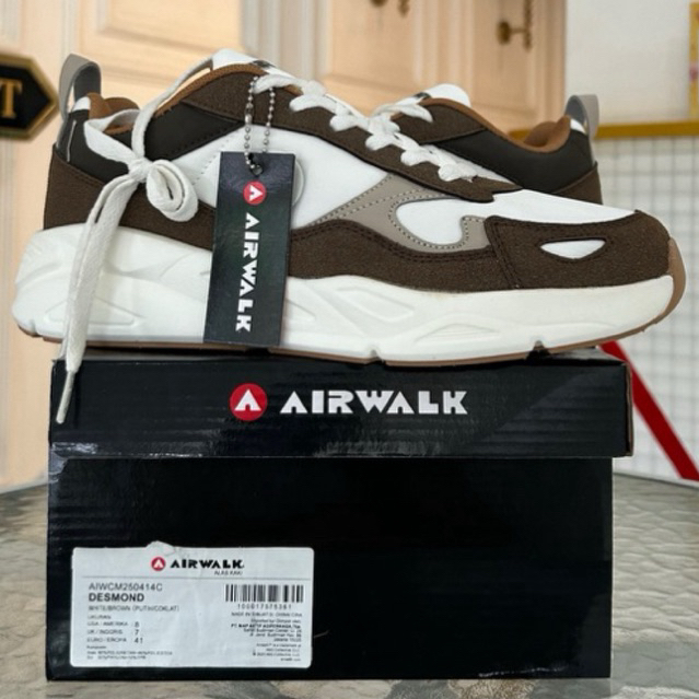 AIRWALK desmond putih coklat
