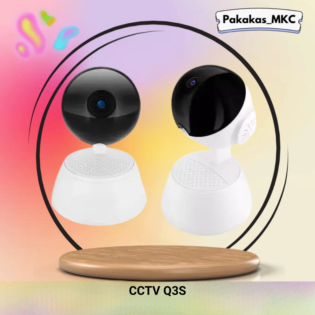 Wifi Smart Net Camera CCTV V380PRO Pengamanan Cerdas Security Rumah Kantor CCTV Q3S