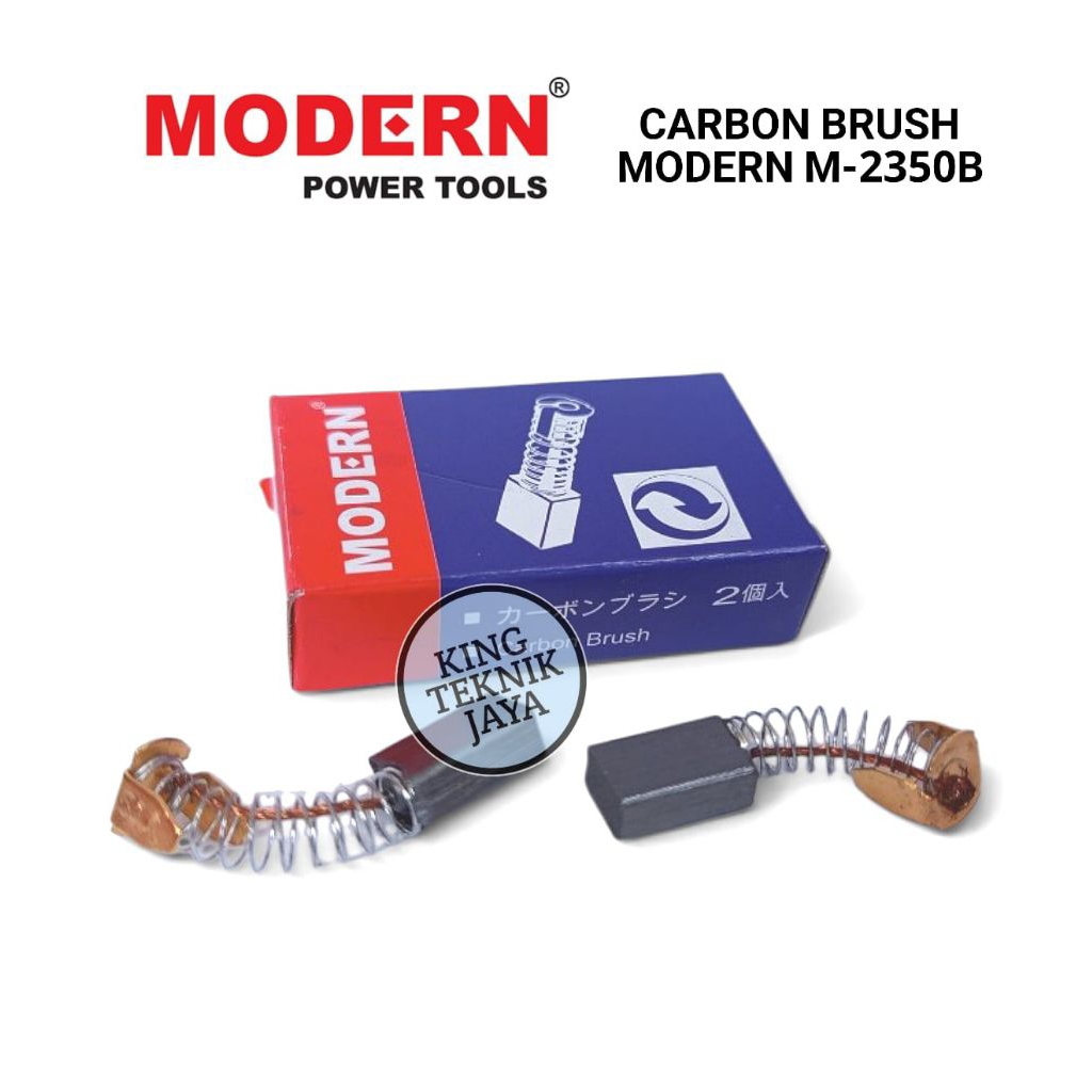 ORIGINAL MODERN M2350B CARBON BRUSH GERINDA M-2350B / BROSTEL BOSTEL KULL ARENG CB GURINDA M 2350 B 