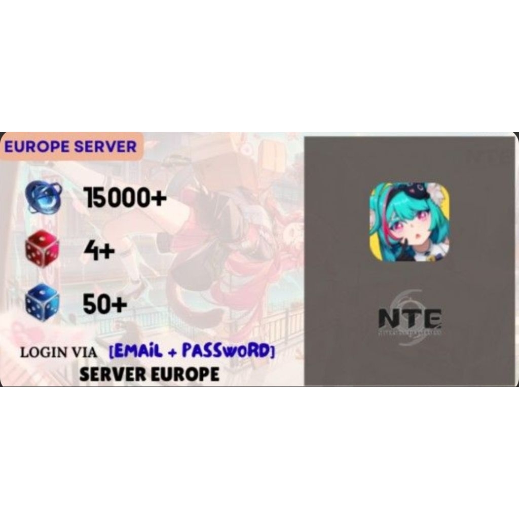 Akun Reroll NTE Neverness to Everness - 3