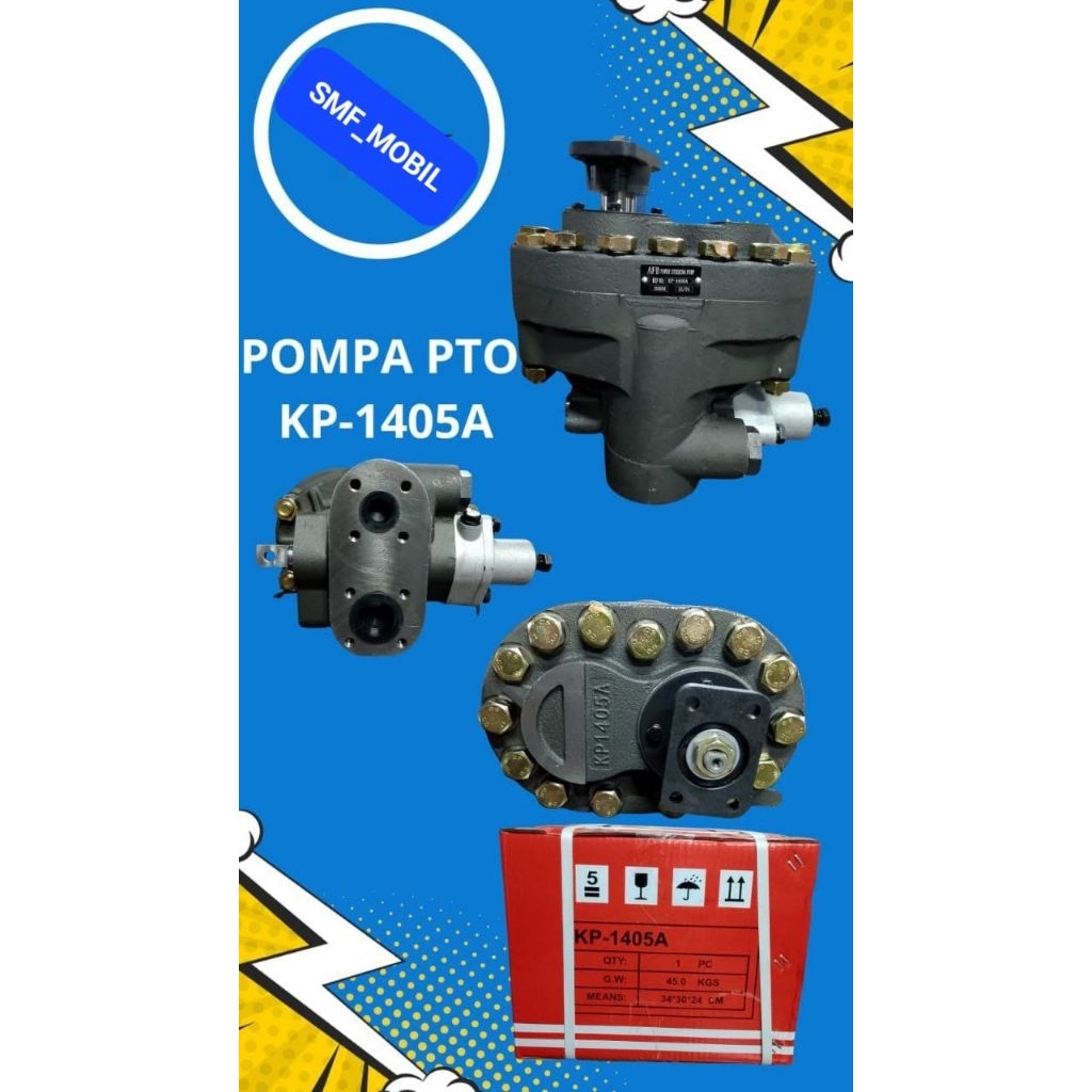 POMPA HYNDRAULIC KP1405A KP-1405A GEAR PUMP HYNDRAULIC KP 1405A MEREK AFB JAPAN ORI