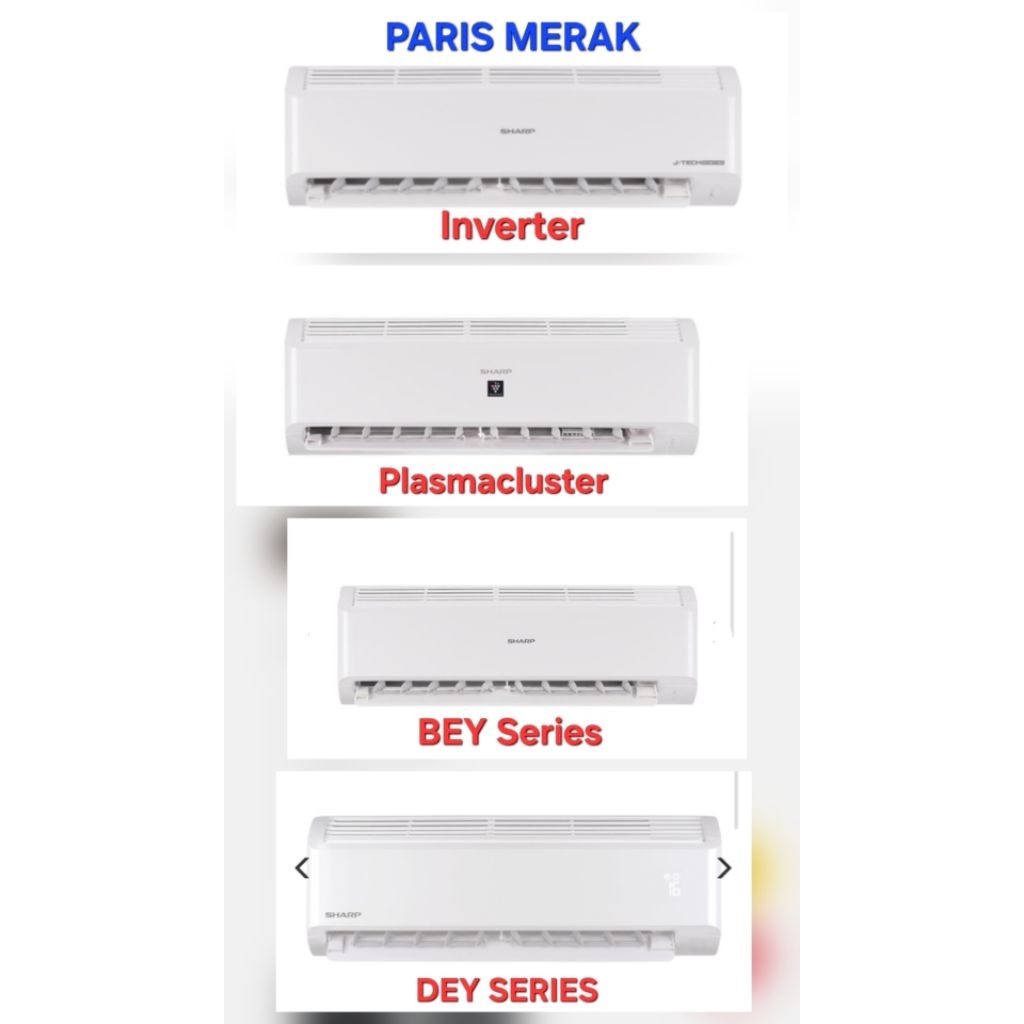 SHARP AC  STANDARD 1/2 PK (PAKET PASANG AREA CILEGON & MERAK)