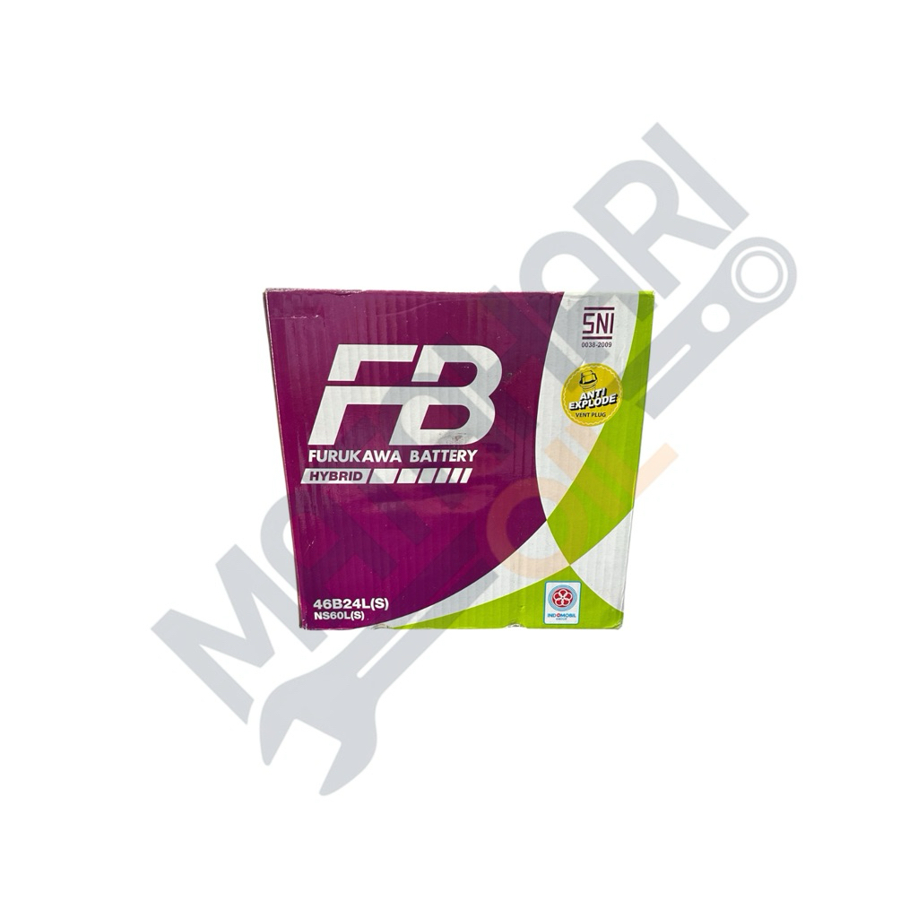 AKI MOBIL FB / FURUKAWA BATTERY / NS60LS (46B24LS) / AKI BASAH HYBRID