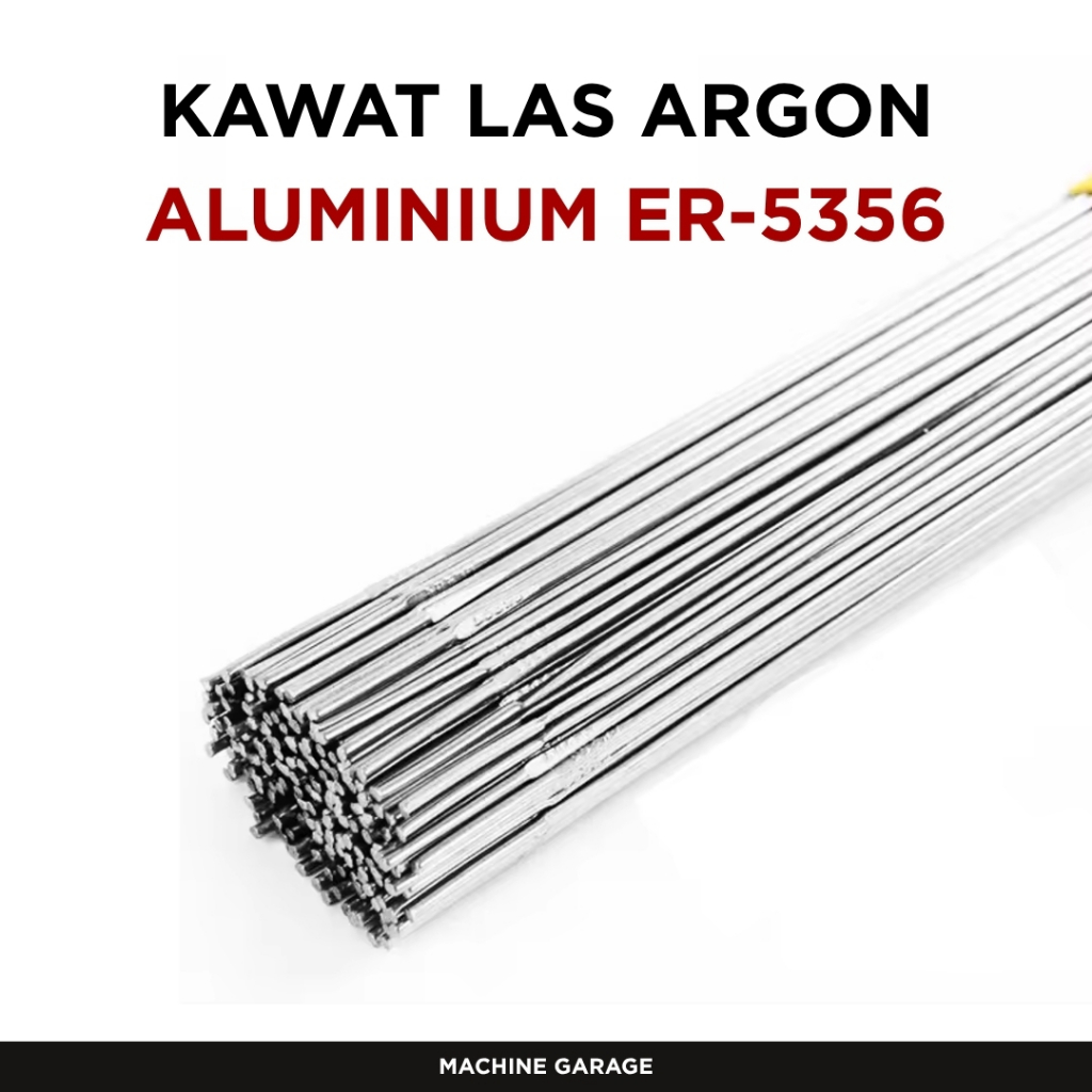 Kawat las argon ER-5356 1meter Tig Torch Rod Filler/Kawat Las Argon TIG Aluminium ER-5356 1 meter