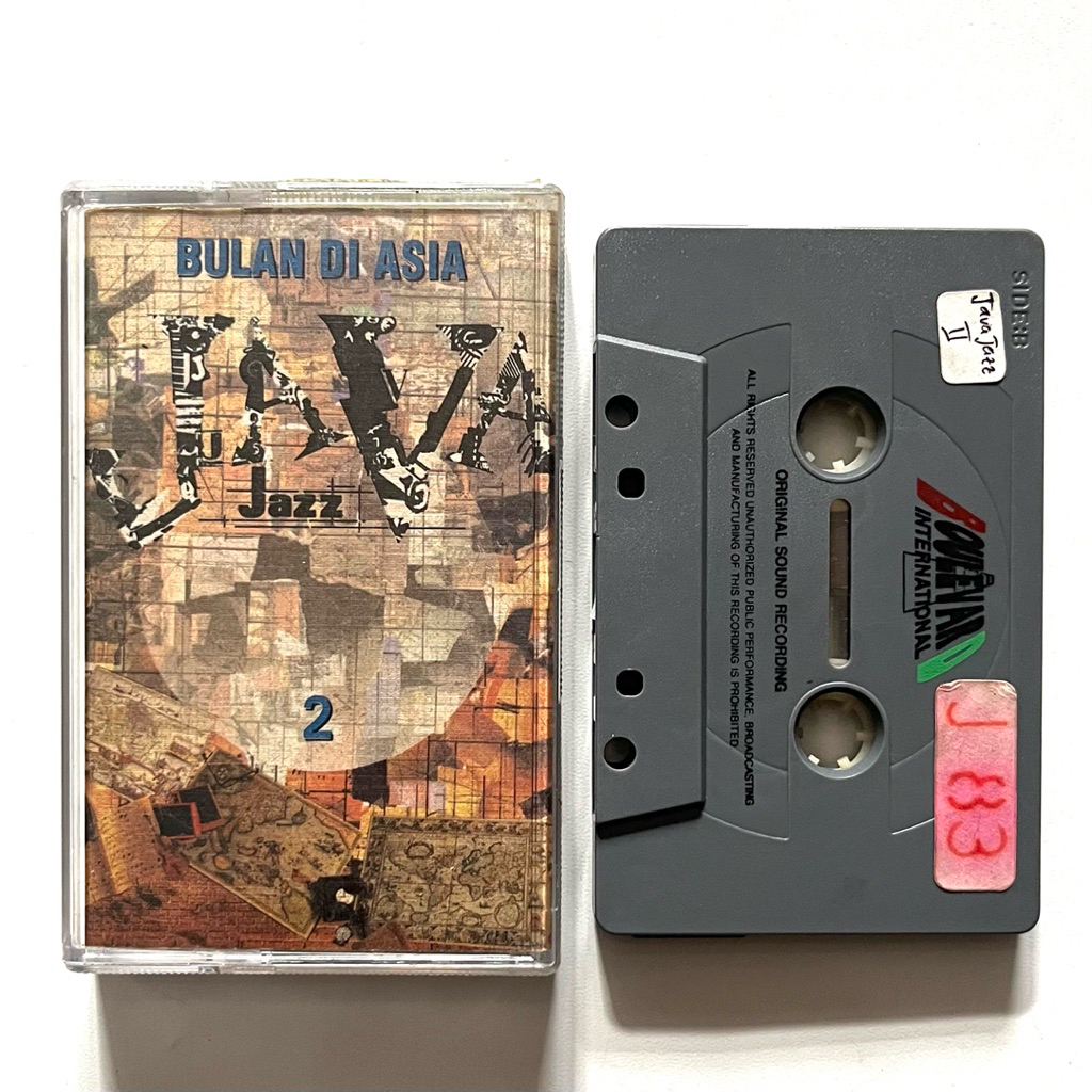 Kaset Pita Java Jazz / Indra Lesmana / Dewa Budjana / Embong Rahardjo - Bulan Di Asia 2 (1993 UNION 