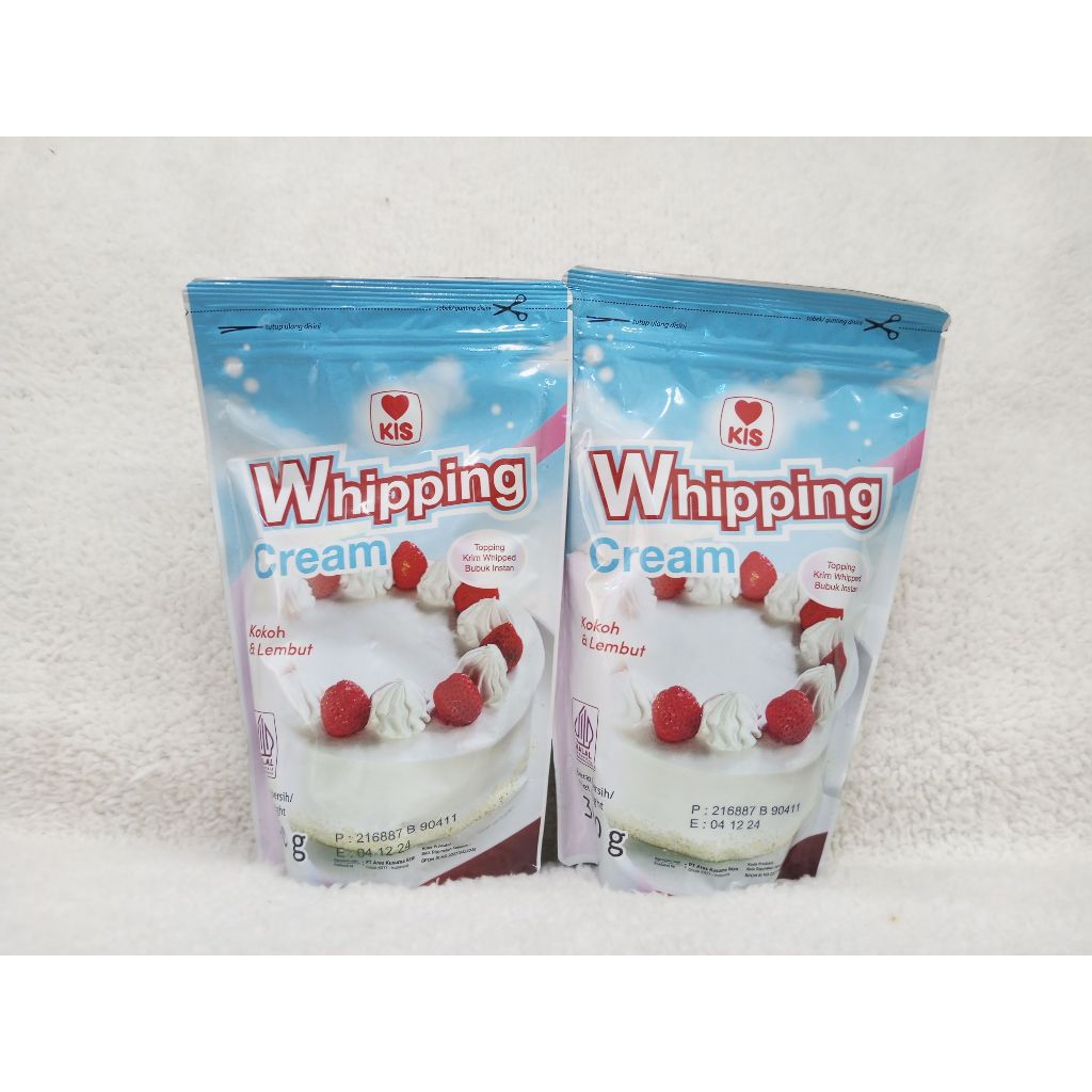 KIS Whipping Cream 300 gr / Whipping Cream Powder / Whipping Cream Bubuk