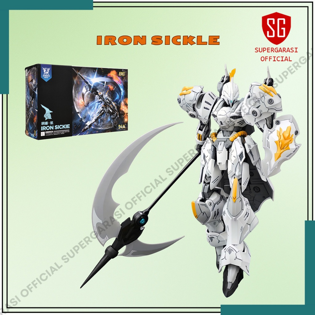 Mainan Pajangan BE 1/144 Supernova Iron Sickle Action Figure Model Kit