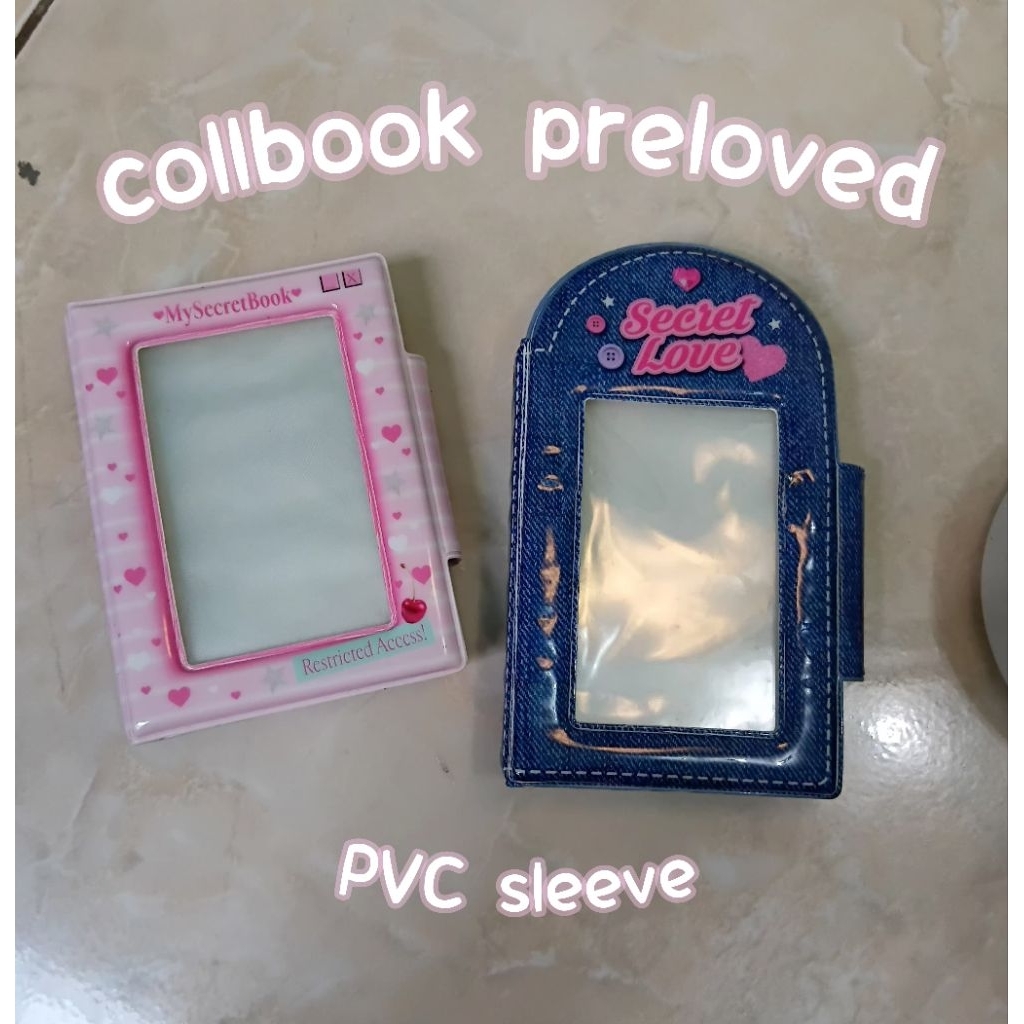 collbook preloved PVC sleeve [ Cometcrush, Bibimcat]
