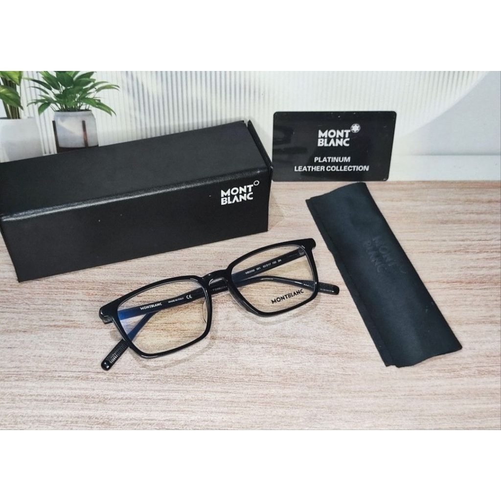 Frame kacamata M0NT BLANC MB 0058 001 ORIGINAL X DISPLAY