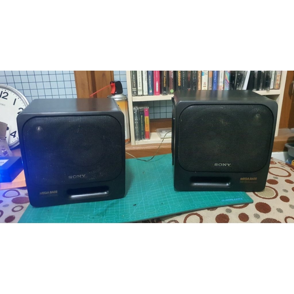 Speaker Sony Mega Bass 4 inch second mulus. (WAJIB baca deskripsi)