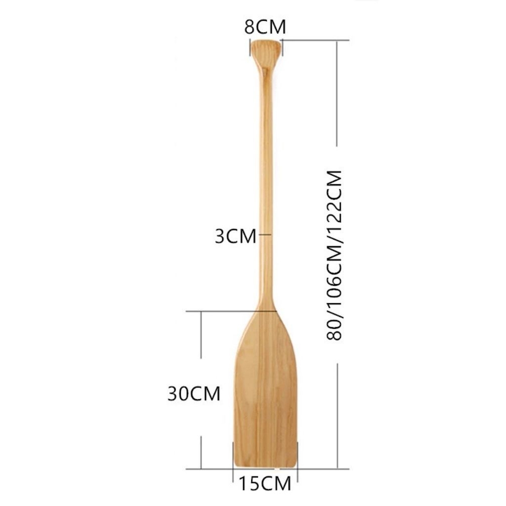 dayung kayu polos dekorasi dayung kayu custom wood paddle
