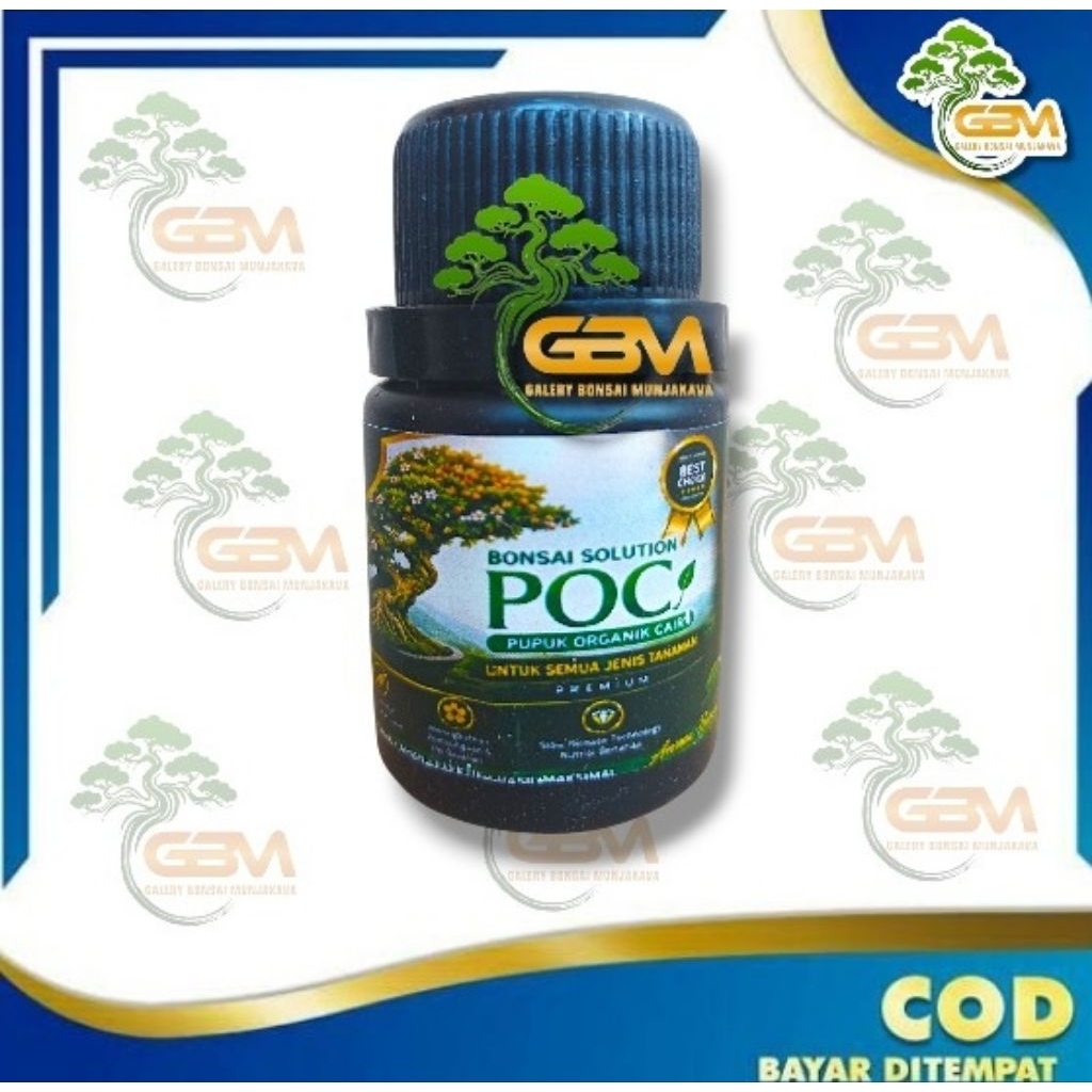 Pupuk Bonsai Organik Cair POC MJpro 60ml
