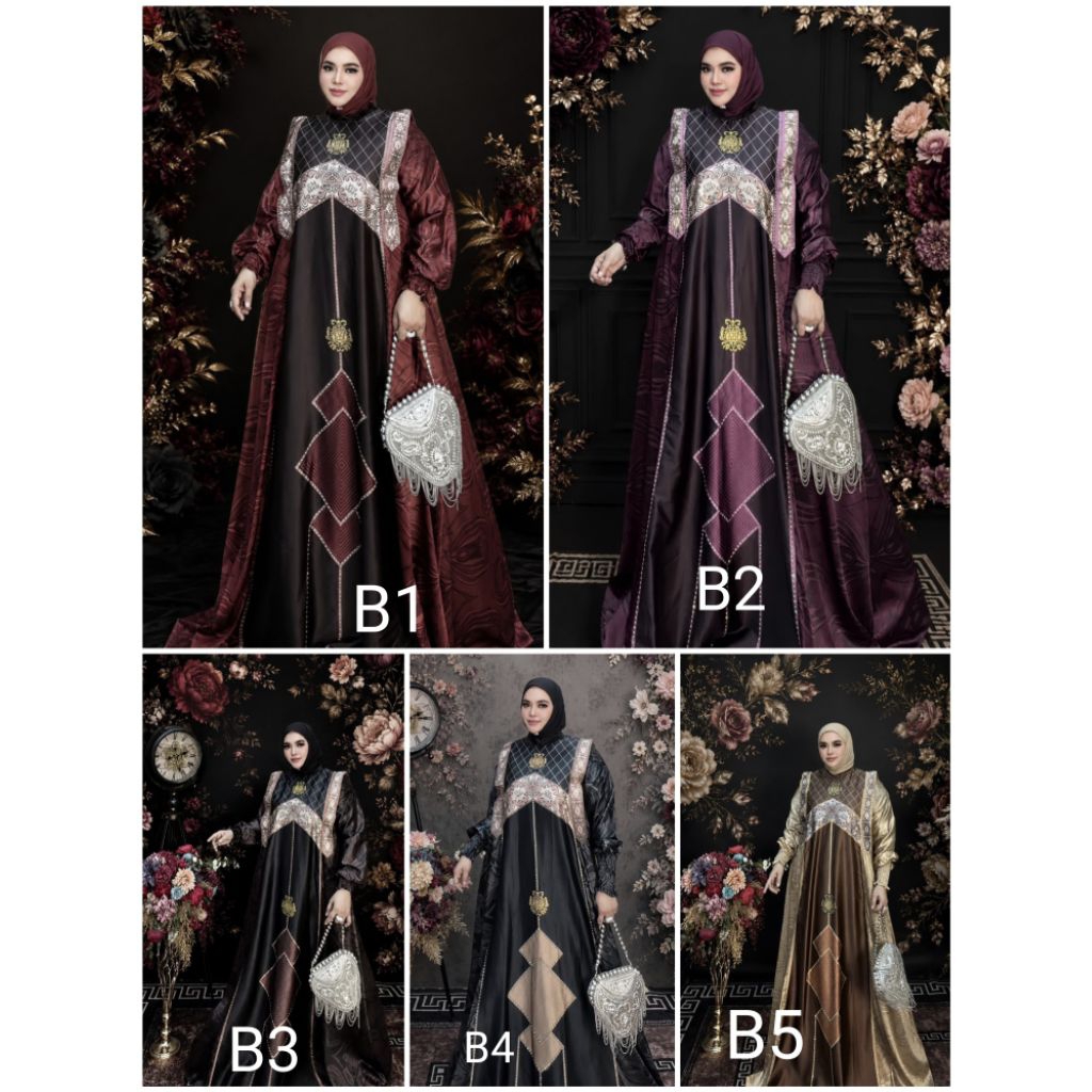 gamis syari ucel dwina windes rafanda azizil alqiblat shella saukia