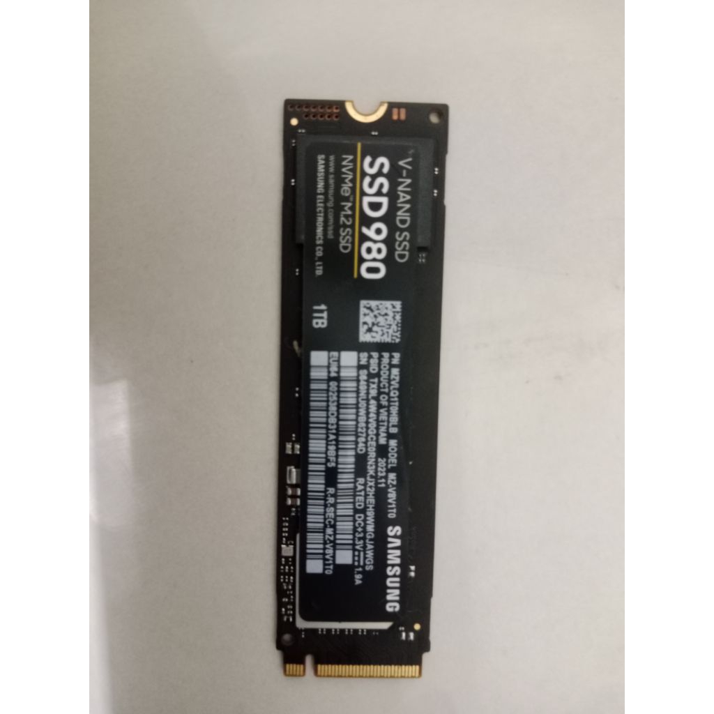 SSD Samsung evo 980