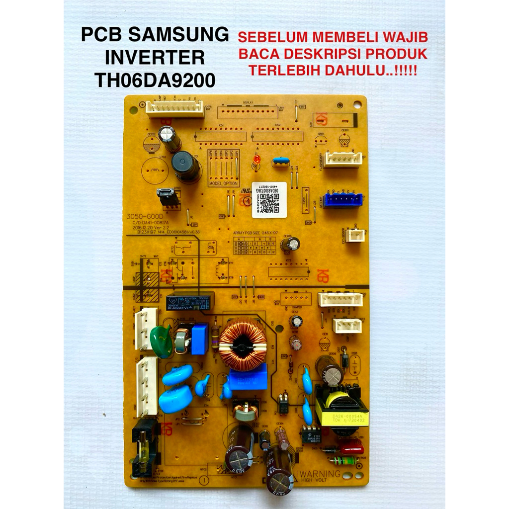 modul kulkas samsung inverter / pcb kulkas samsung inverter
