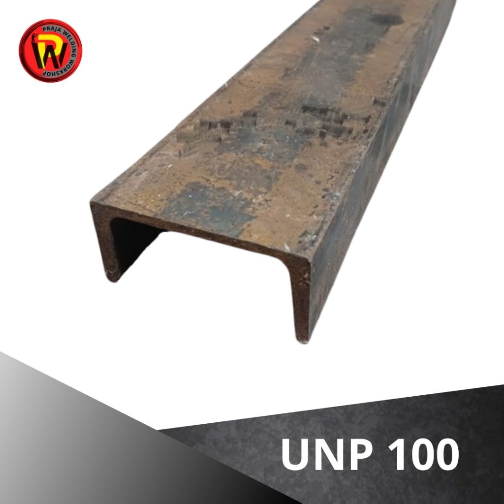 Besi balok UNP 100mm x 50cm