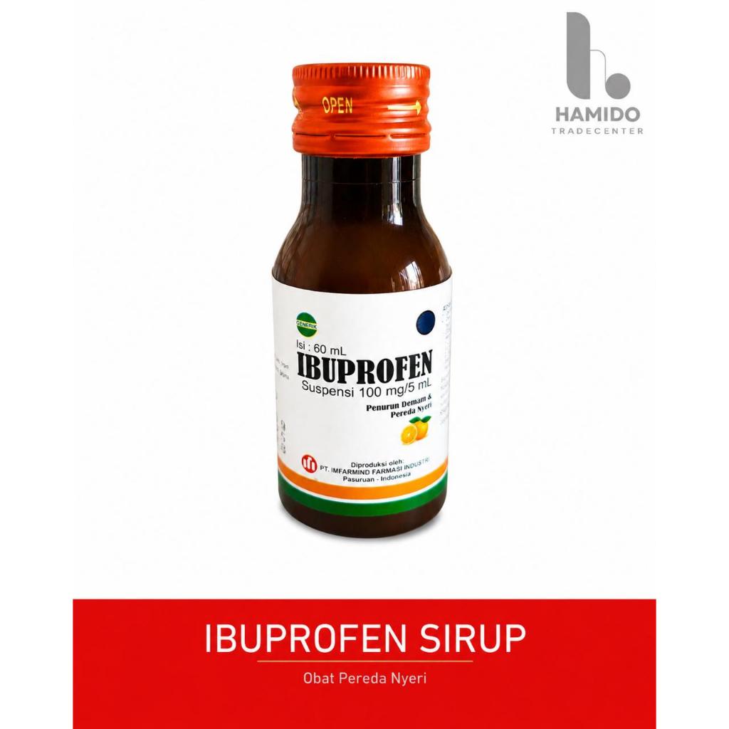 IBUPROFEN 100 MG/5 ML SIRUP 60 ML