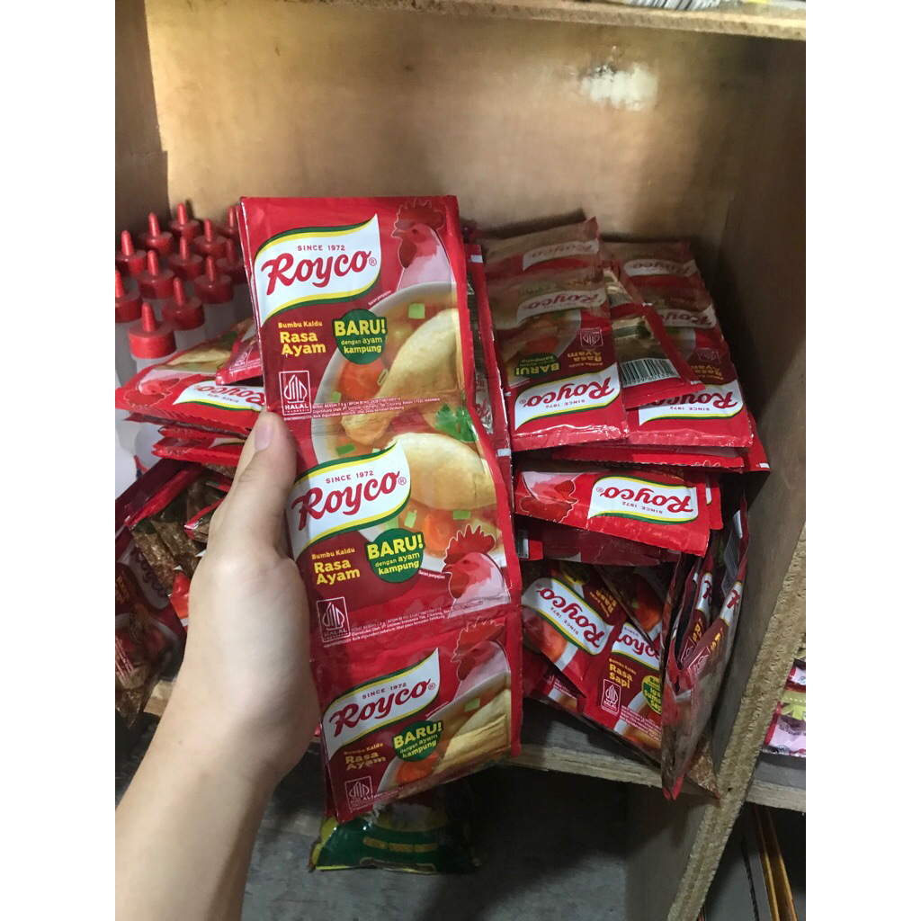 Royco ayam | Kaldu ayam royco | royco penyedap rasa ayam serenceng