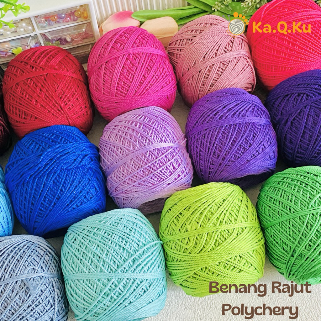 BENANG RAJUT POLYCHERRY ONITSUGA 1 ROLL