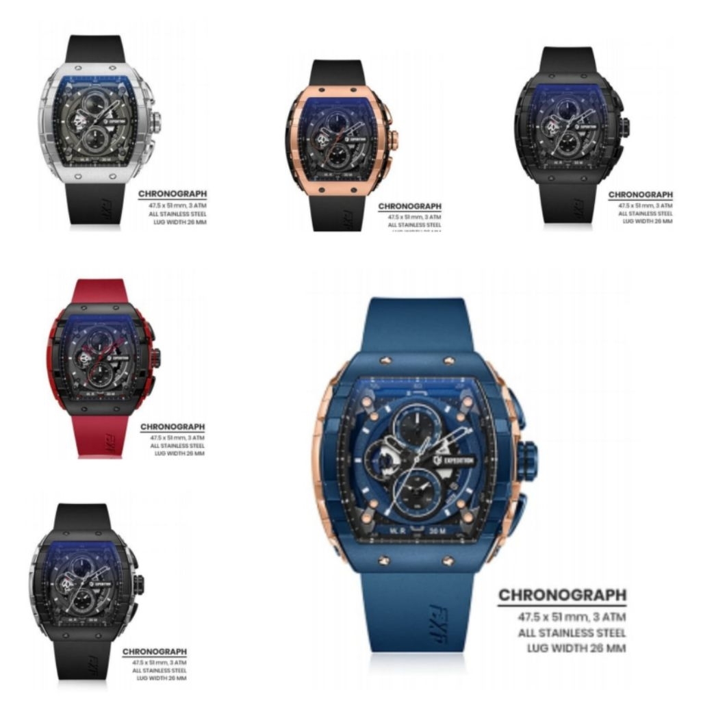 EXPEDITION 6782 JAM TANGAN PRIA 47 MM JAM TANGAN EXPEDITION 6782 ORIGINAL