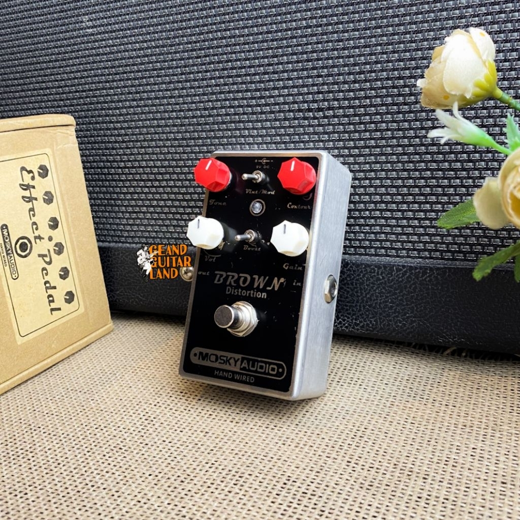 Mosky Audio Brown Distortion Wampler Pinnacle Clone