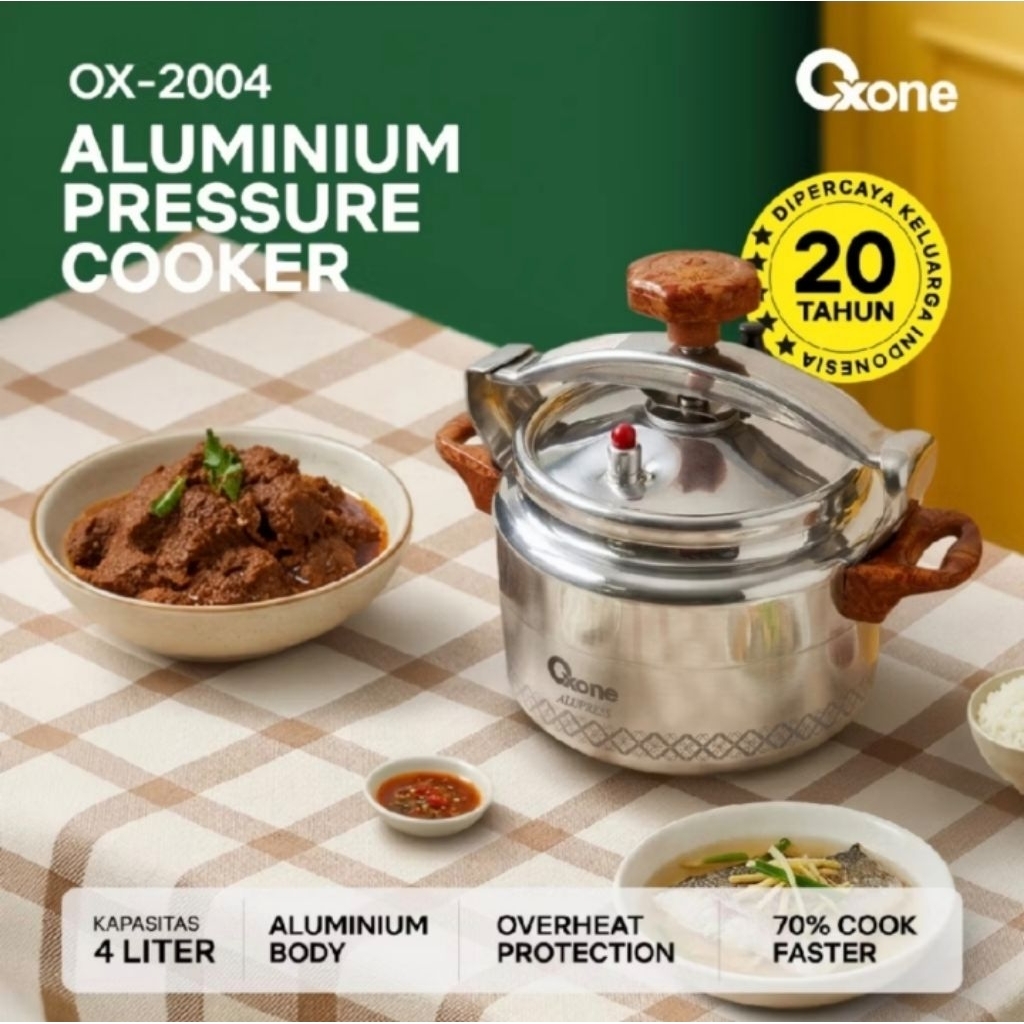 Panci Presto Oxone 4liter OX2004