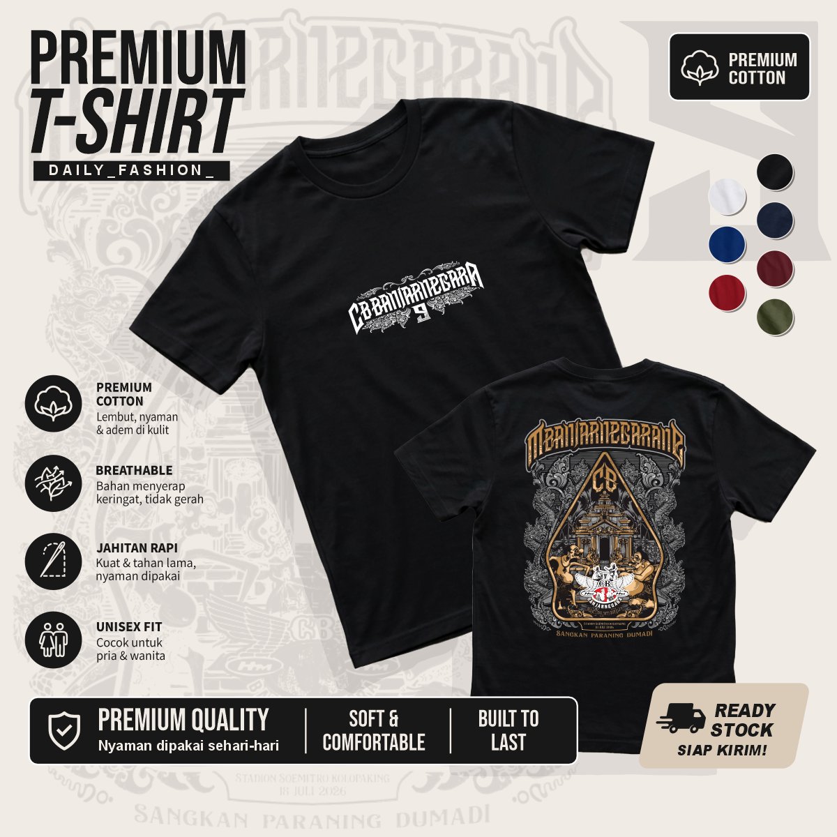 KAOS ACARA CB BANJARNEGARA 2026 aniversary 9