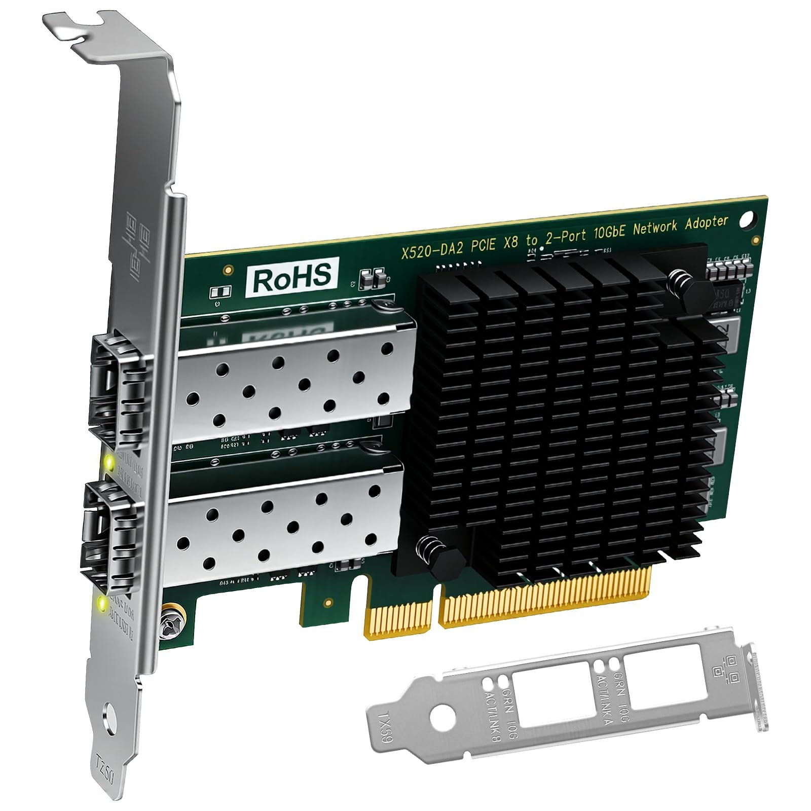PCIE x4 /x8 SFP+ 10G 1P INTEL X520-DA1 /X520-DA1 / X520-DA2/ X722-DA4