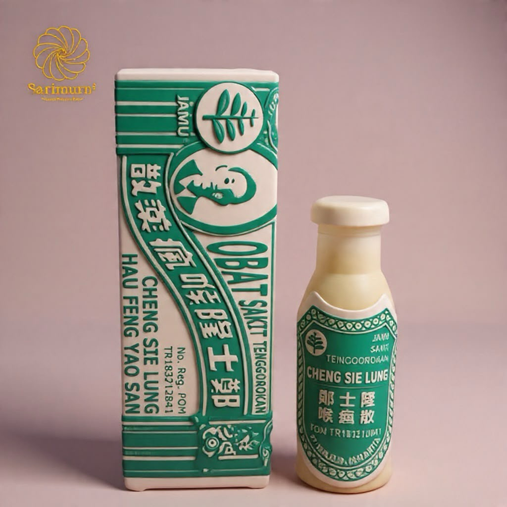 Cheng Sie Lung CSL Hau Fung San Obat Panas Dalam Sakit Tenggorokan Sariawan Puh