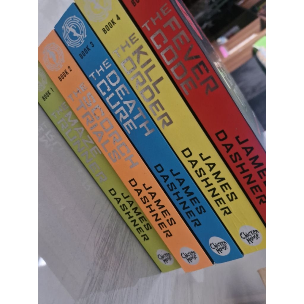 [Booked Punya Biblioscapes_] Preloved Buku The Maze Runner Series (English)