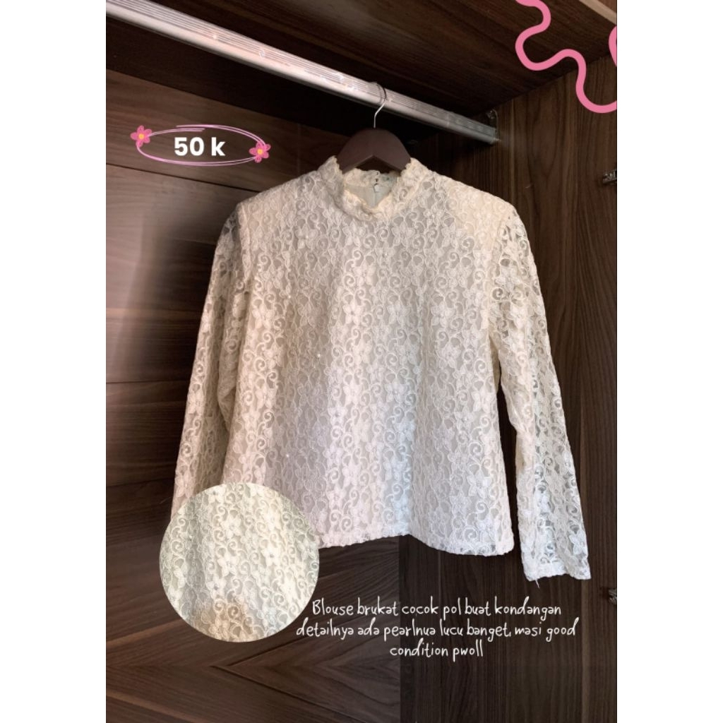 pl Blouse Brukat