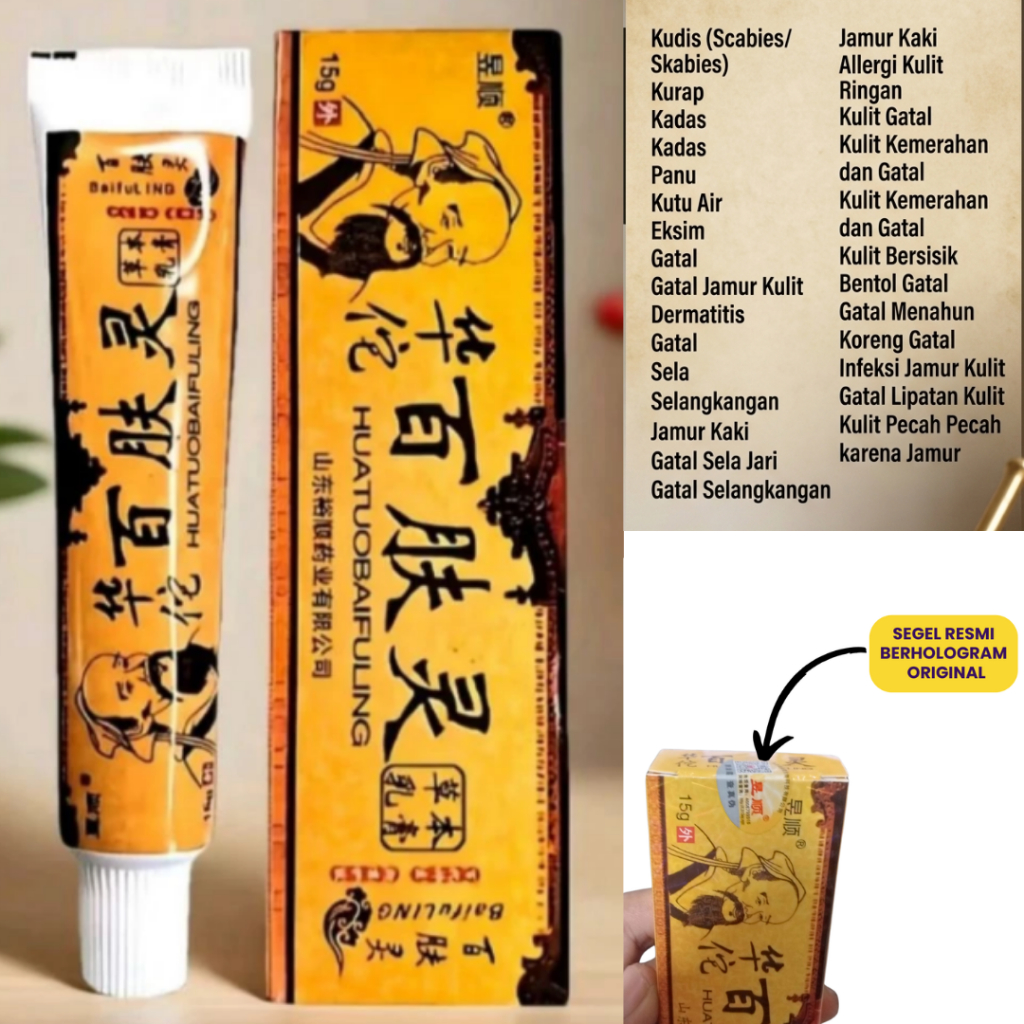 Salep untuk Gatal Kulit Eksim Kering Menahun Kurap diSelangkangan Scabies Manusia Ampuh