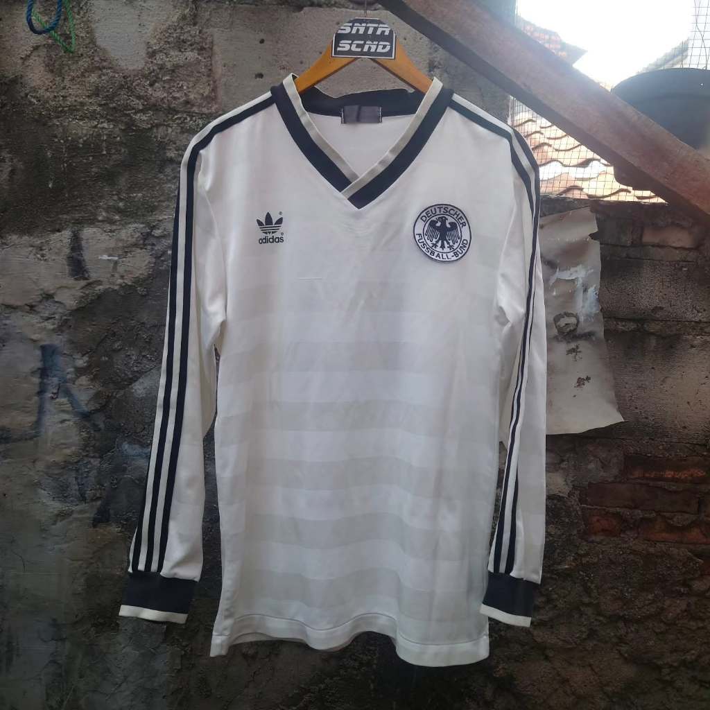 Jersey Timnas Jerman Germany Home 1985 Original Adidas