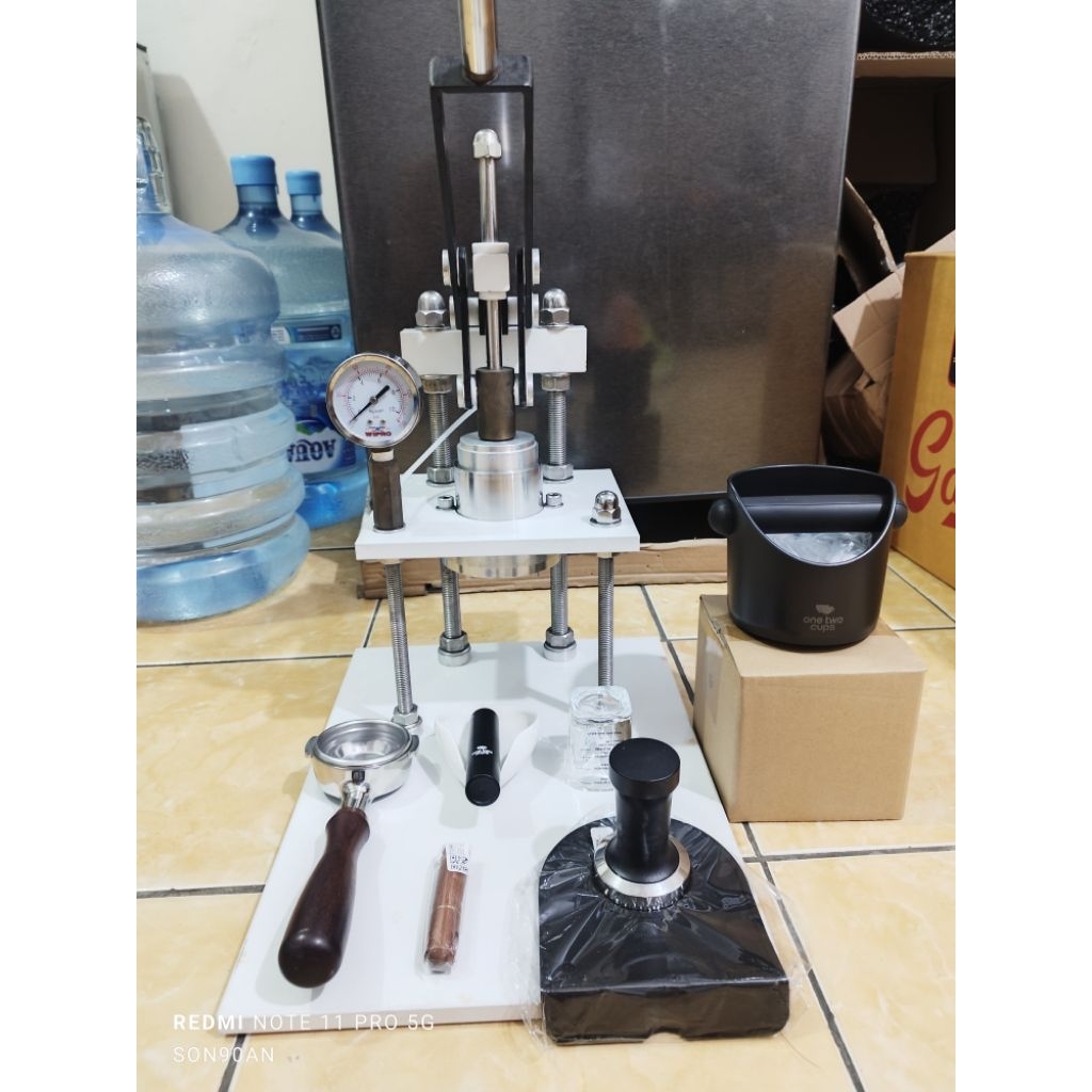 Manusso Pro AL - Manual Espresso bekas