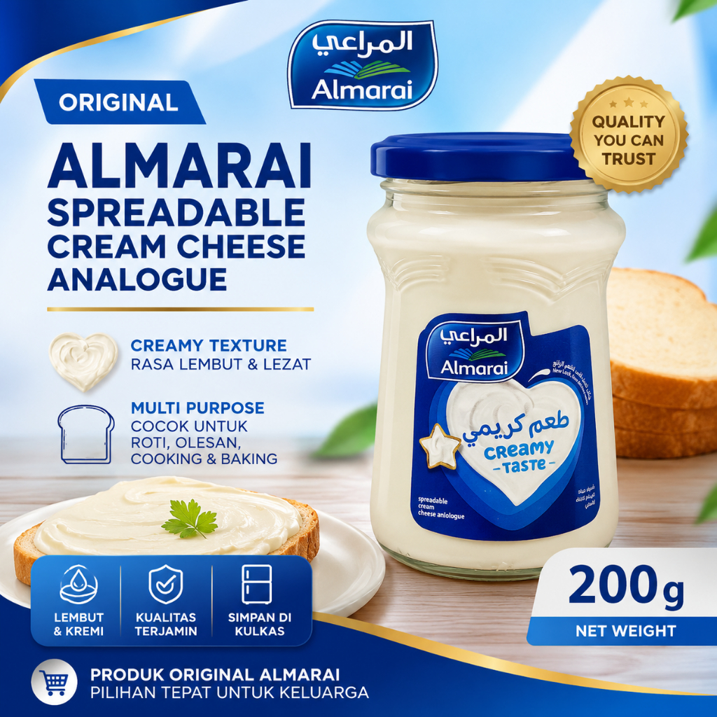 Almarai Cream Cheese 200g