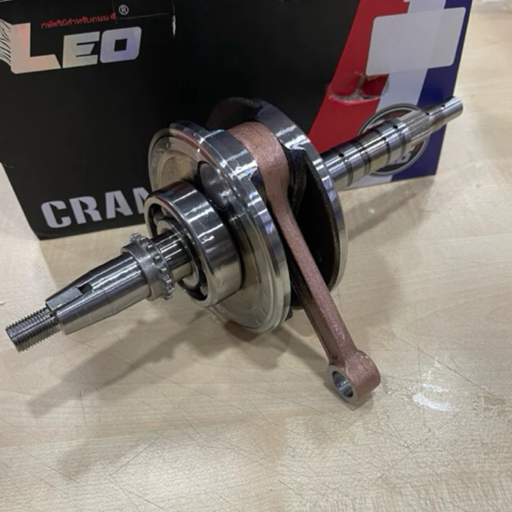 Crankshaft kruk as bandul stroke up supra x 125,kharisma,kph,kyz leo racing thailand.