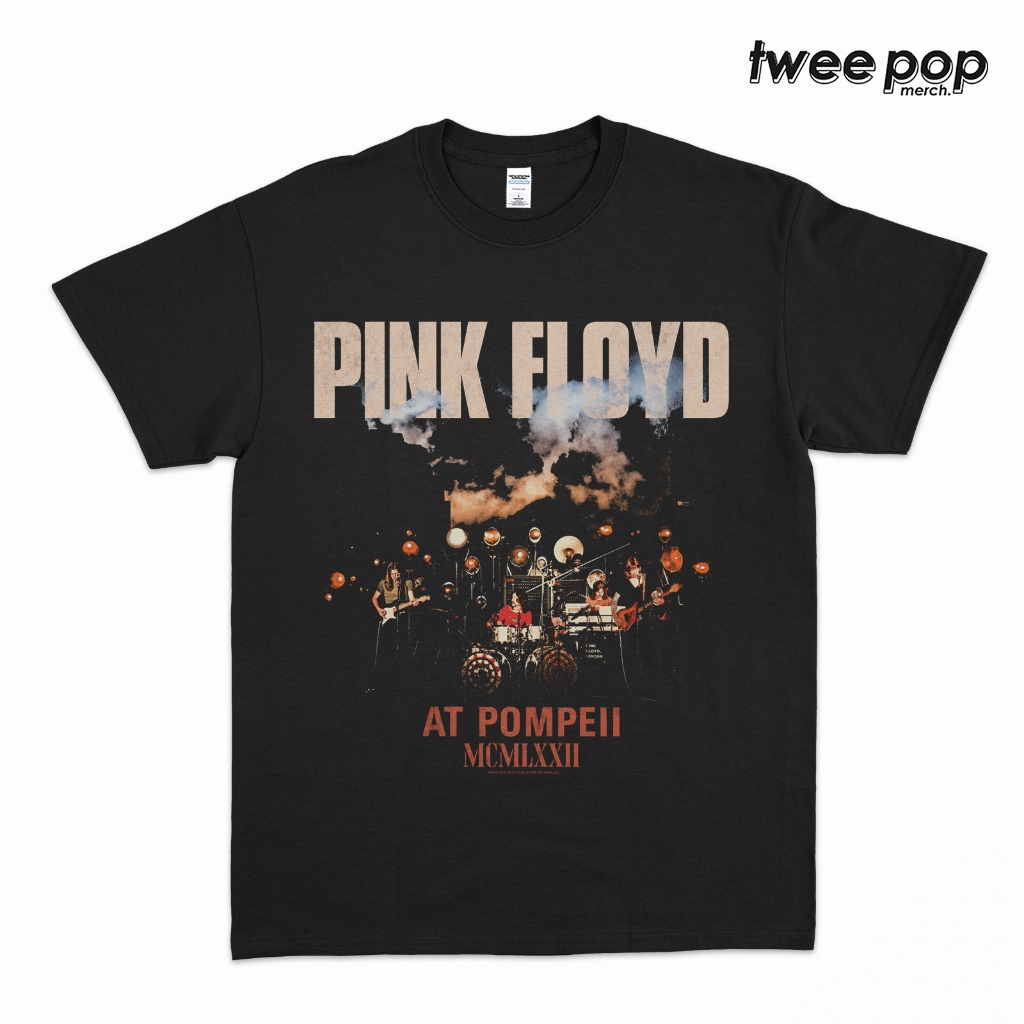 KAOS BAND PINK FLOYD - POMPEII / T-SHIRT BAND