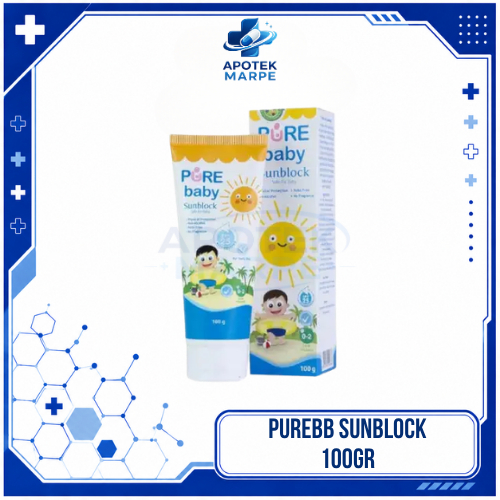 Pure Baby Sunblock 100gr - Sunscreen Anak / Sunblock Anak