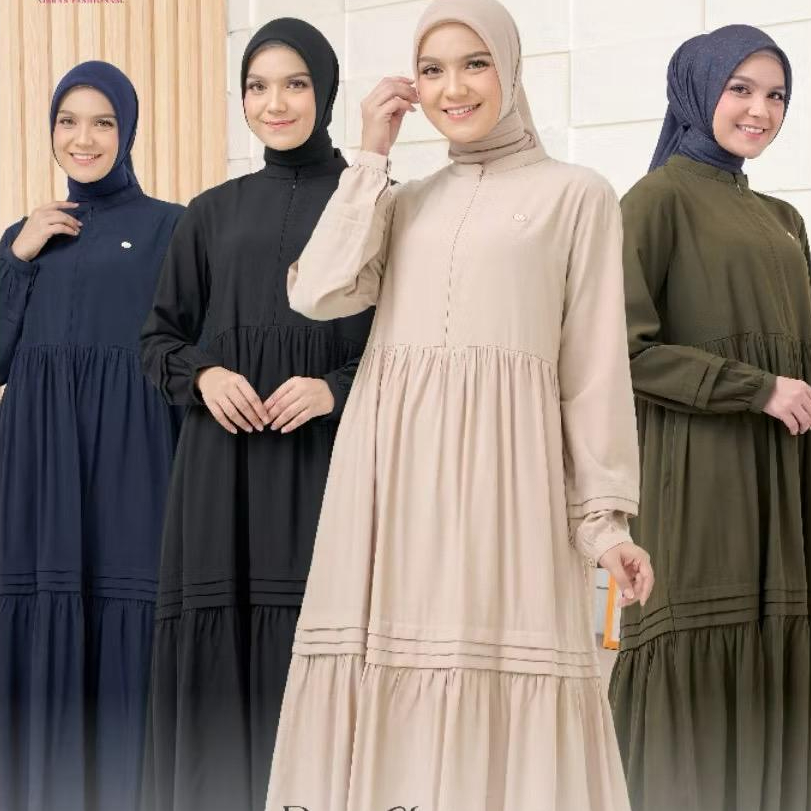 NIBRAS BESTCHIC 004 GAMIS POLOS WANITA