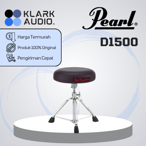 Pearl D1500 / D-1500 / D 1500 Drum Throne Kursi Drum Bangku Drum ORIGINAL