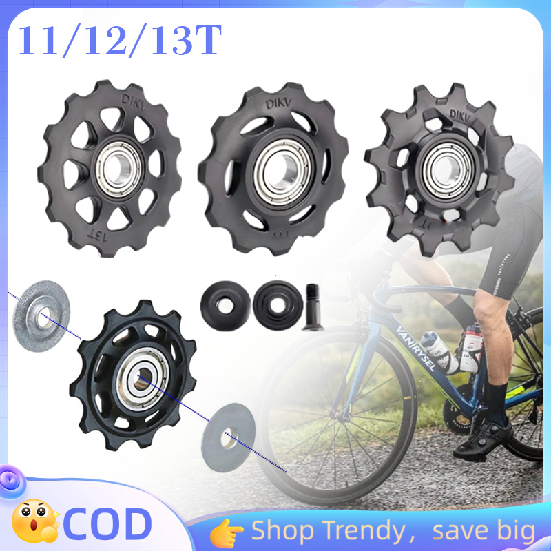 Pulley Rd 11t/12t/13t Cocok Untuk Sepeda Pulley Rd Sepeda Pulley Bearing Pulley Rd Shimano