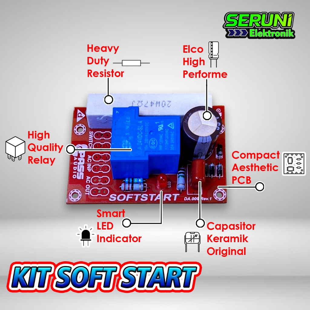 KIT SOFT START POWER AMPLIFIER