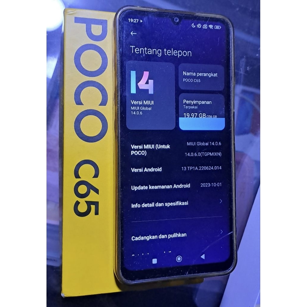Poco C65 Ram 8/256gb Fullset / Samsung A04e Ram 3/32 Fullset