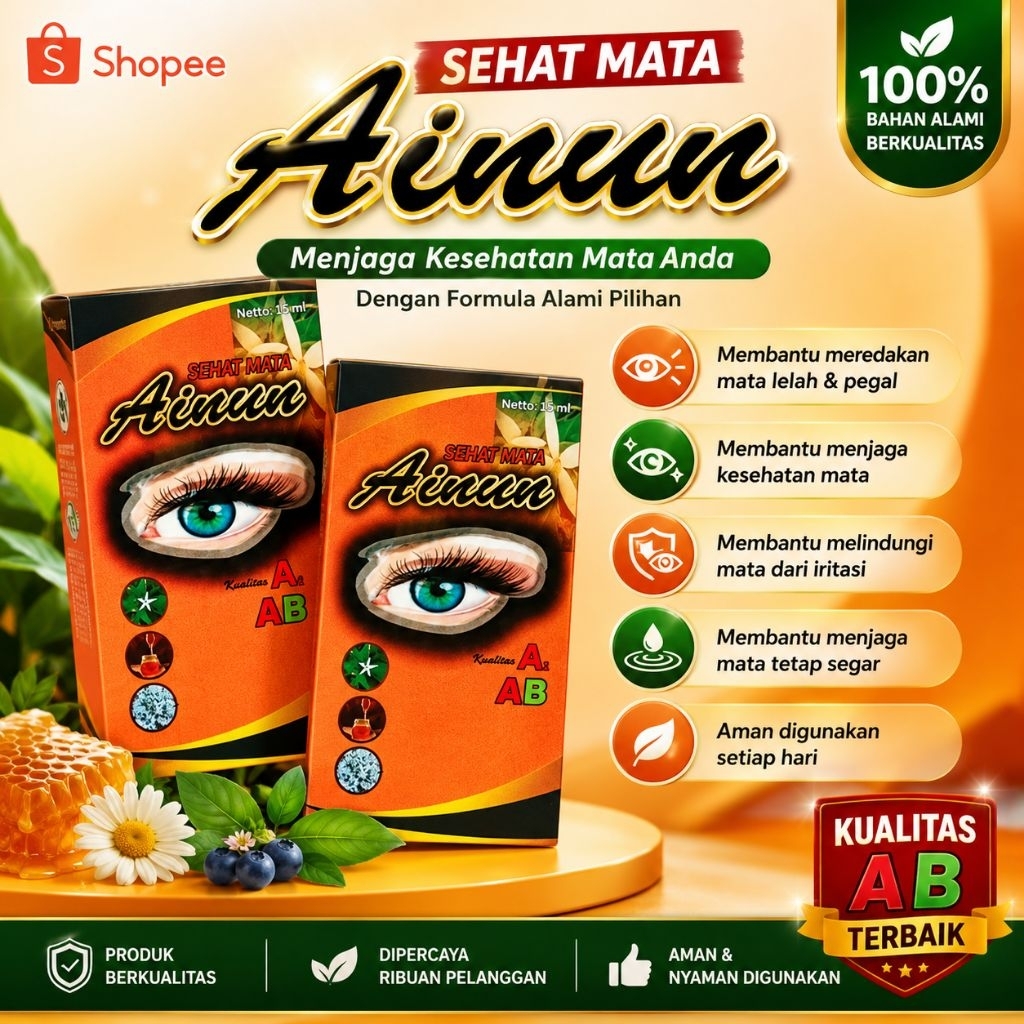 Ainun || tetes mata sehat ainin