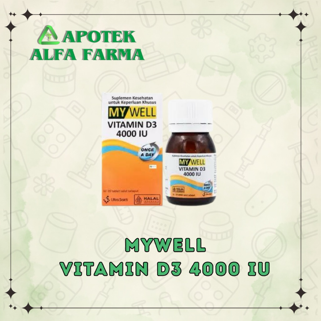 MyWell Vitamin D3 4000 IU